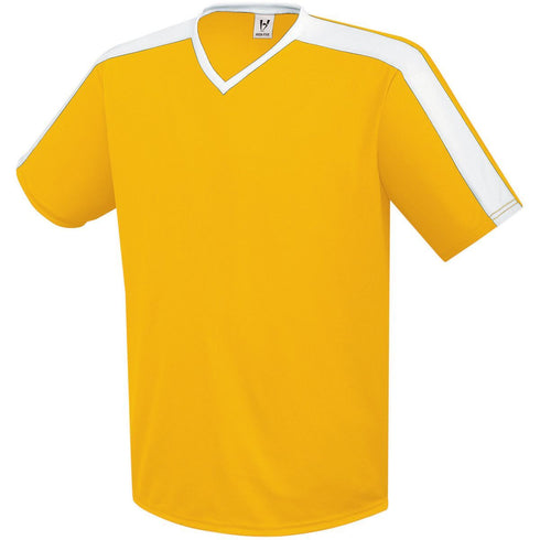 Russell Athletic Genesis Soccer Jersey (322730), Color 'Athletic Gold/White'